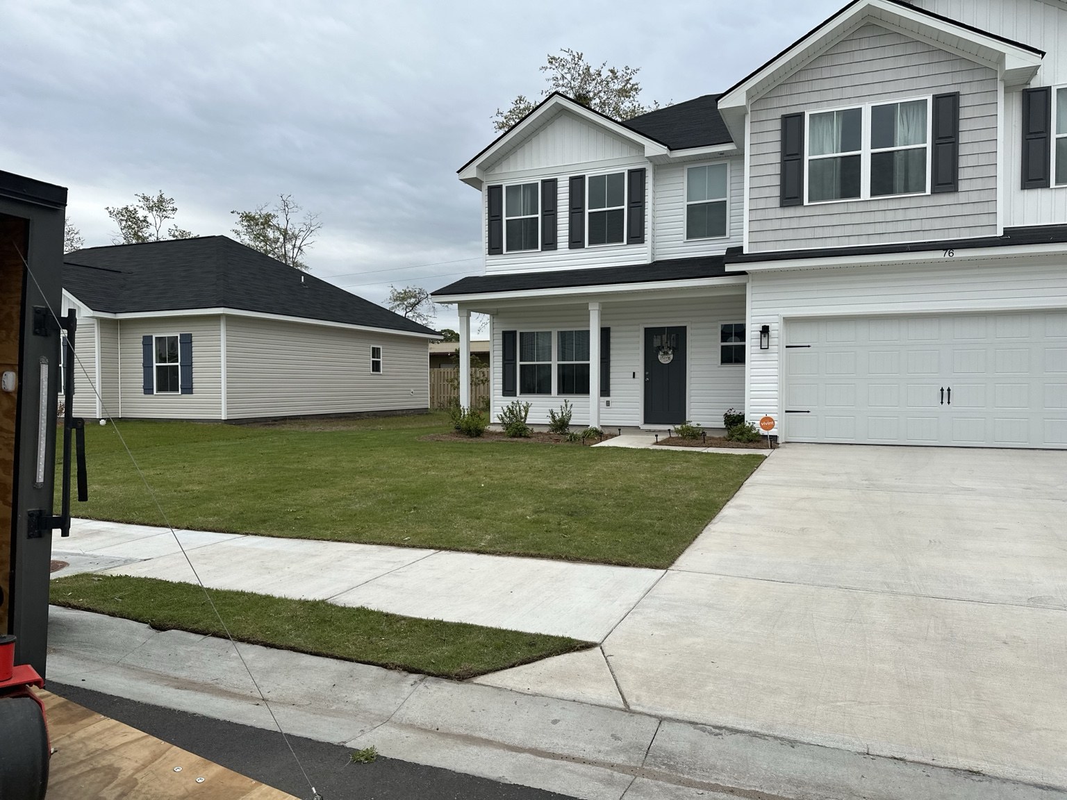 Routine lawn service